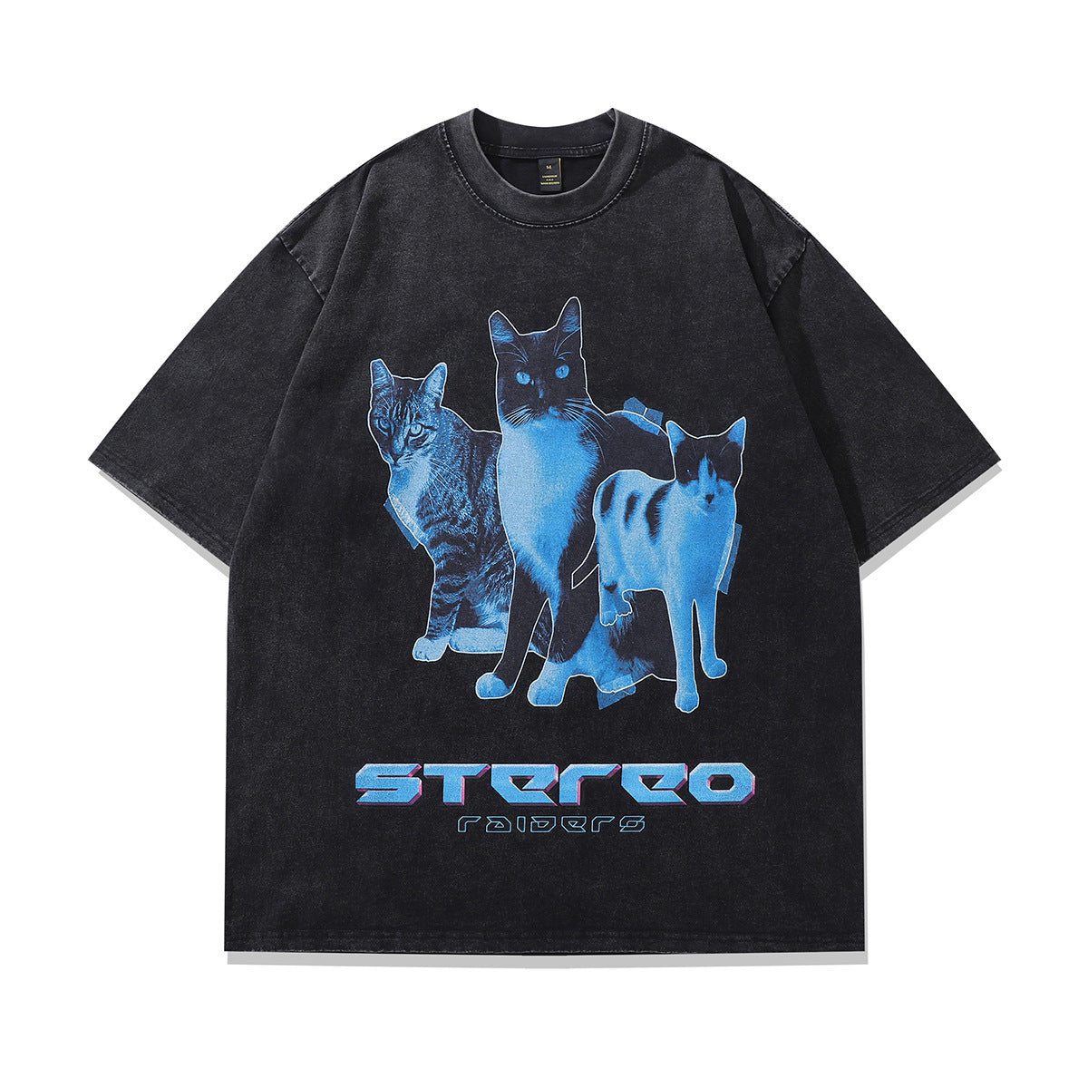Unisex Hip Hop Oversized T-Shirt – Funny Doberman Print
